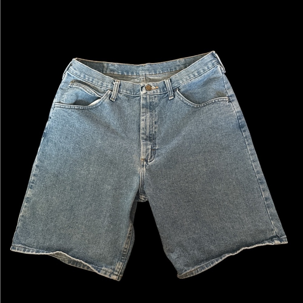 Wrangler Classic Blue Denim Shorts for Men